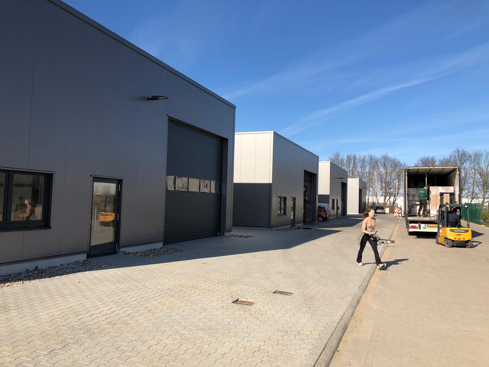 storage capacity and production warehouse in Goch, Germany